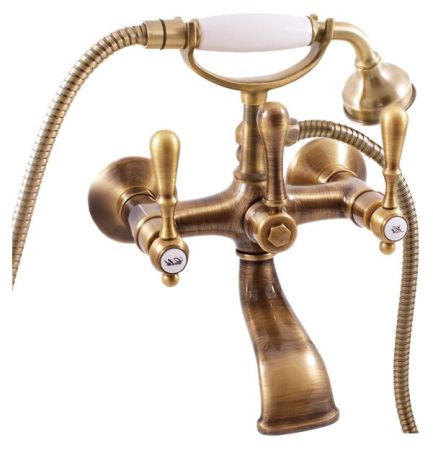 Смеситель для ванны Rav Slezak Morava retro MK459.5/2SM бронзовый, артикул MK459.5/2SM