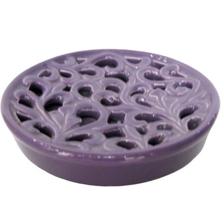 Мыльница настольная Fixsen Livy A213-P1-4 Фиолетовый, артикул A213-P1-4