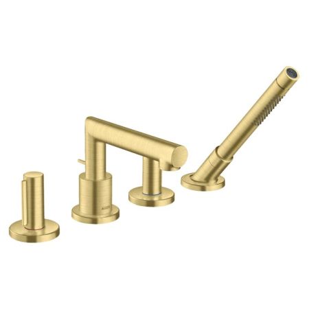 AX Uno Смеситель для край ванны, Zero, цвет шлифованная медь, артикул 45444950