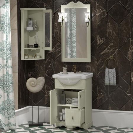 Тумба с раковиной Клио 50 Opadiris Слоновая кость Тумба с раковиной Клио 50 Opadiris Слоновая кость