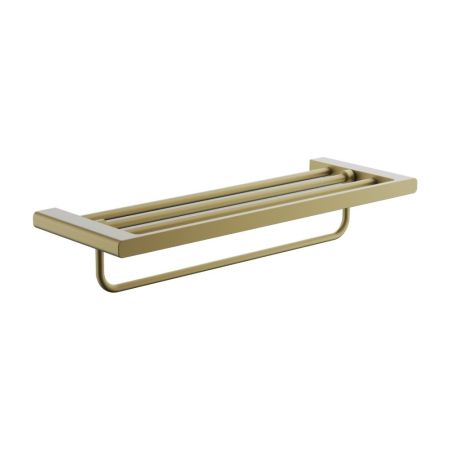 Полка для полотенец BELZ B90824, брашированное золото, артикул B90824