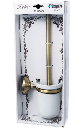 Ершик для унитаза Fixsen Retro FX-83813 Бронза, артикул FX-83813