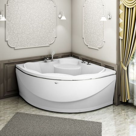 Акриловая ванна Radomir Верона 149x149 1-01-0-0-1-024 Белая без гидромассажа, артикул 1-01-0-0-1-024