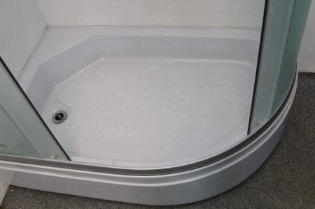 Уголок ZFM1201L душевой PARLY с поддоном (120х80х195)