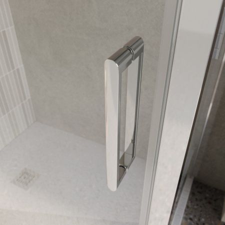 LUCE-AH-1-110/100-C-Cr Душевой уголок, артикул LUCE-AH-1-110/100-C-Cr