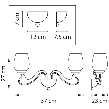 Бра Bolla Lightstar 734627, артикул 734627
