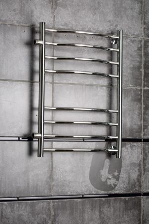 Водяной полотенцесушитель Тругор Лотос 2 ПМ 80x50 Хром, артикул Лотос2/ПМ508050