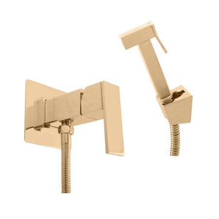 Гигиенический душ со смесителем Rav Slezak Loira LR547/1Z, золото, артикул LR547/1Z