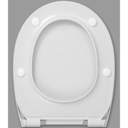 Сиденье для унитаза ROCA VICTORIA NORD ZRU9302919 (микролифт, быстросъемное, тонкое, дюропласт, белы, шт, артикул ZRU9302919