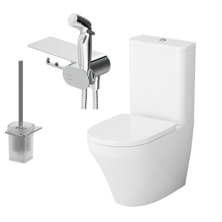 CK50C1704W Inspire V2.0 набор унитаз-компакт с гиг.душем, артикул CK50C1704W