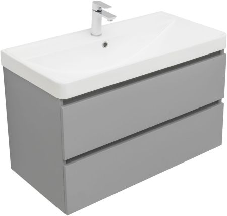 Тумба под раковину Aquanet Вега 2.0 90 мисти грин, артикул 00337962