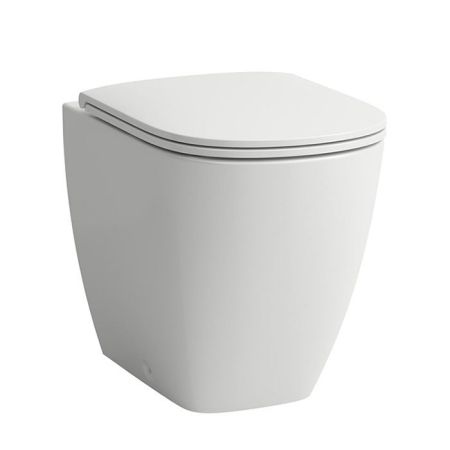 LAUFEN Lua Унитаз безободковый напольный 520*360*h420 мм, цвет белый глянец, артикул 8.2308.1.000.000.1