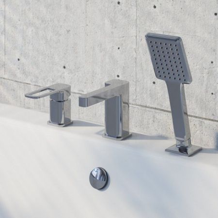 Смеситель на борт ванны Iddis Slide SLISB30i07 Хром, артикул SLISB30i07