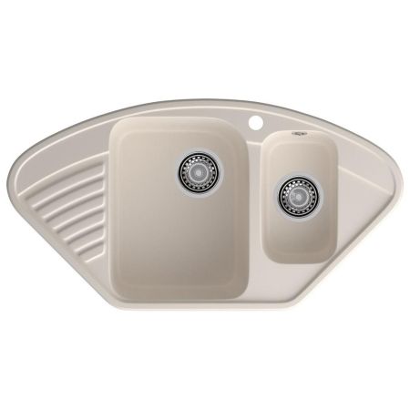 Кухонная мойка GranFest QUARZ 14, белый, артикул 14 белый