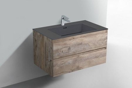 Тумба под раковину Vincea Luka VMC-1L800NW подвесная N.Wood, артикул VMC-1L800NW