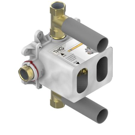 THG General items Встраиваемая часть термостата на 3/4" с 2-мя вентилями