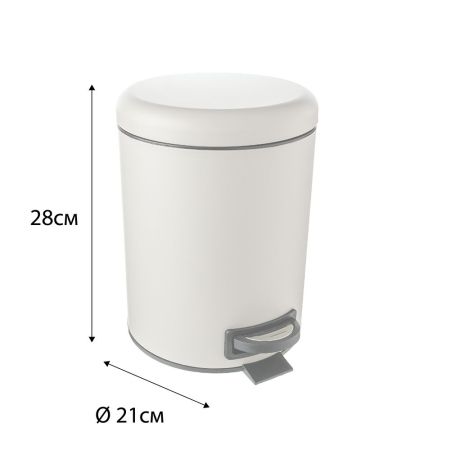 Ведро для мусора FIXSEN HoReCa FX-34024L, бежевый, артикул FX-34024L