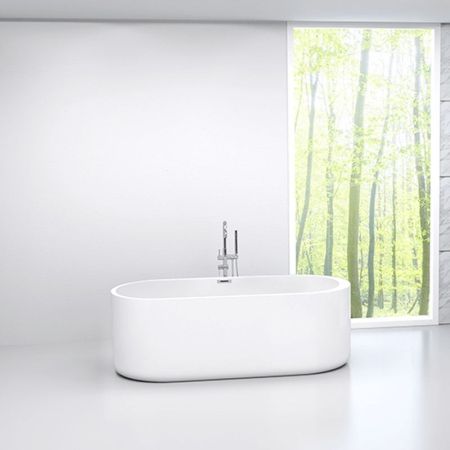 Акриловая ванна Black&White Swan 170x80 SB109 без гидромассажа, артикул 109SB00