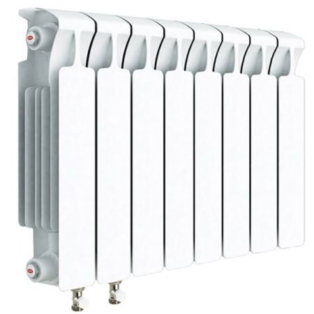 Биметаллический радиатор Rifar Monolit Ventil 500 8 секций R с нижним подключением, артикул 