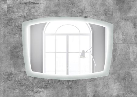 Зеркало с подсветкой ART&MAX ROMA AM-Rom-1000-700-DS-F, артикул AM-Rom-1000-700-DS-F