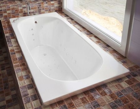 Ванна из искусственного камня Эстет Честер 170x75 Белая, артикул ФР-00000692