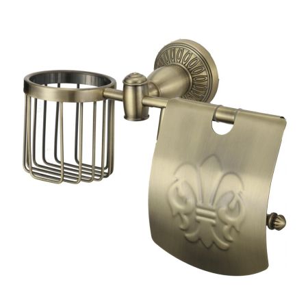 Держатель для туалетной бумаги и освежителя Savol S-R06651C, бронза, артикул S-R06651C