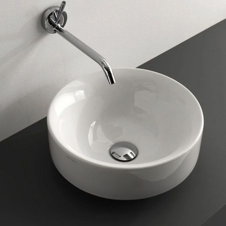 KERASAN Cento раковина круглая, чаша 45см , белая, артикул 355701