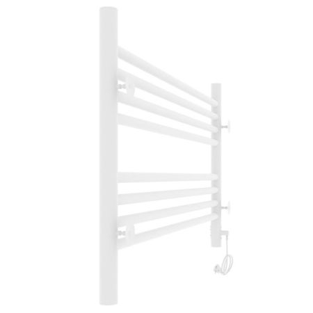 Полотенцесушитель электро "Оливия ЧК8 800*500", белый муар, левый