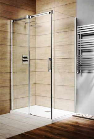 Боковая стенка для душевого уголка Radaway Espera KDJ 80x200 профиль хром, стекло прозрачное, левая