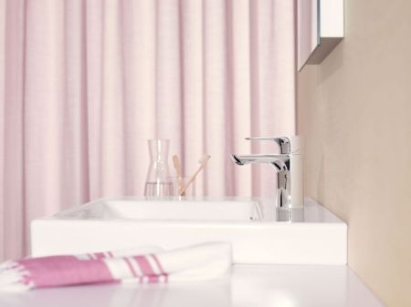 Смеситель для раковины  JACOB DELAFON ALEO E72275-4-CP (хром, L-9,8 H-8,6), шт, артикул E72275-4-CP