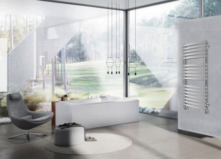 Водяной полотенцесушитель Ravak Elegance 56х80 X04000083675 Хром