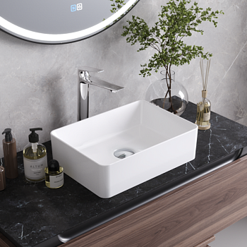 Раковина накладная керамическая CZR-6596