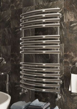 Водяной полотенцесушитель Terminus Капри П14 450x1006 4620768887185 Хром