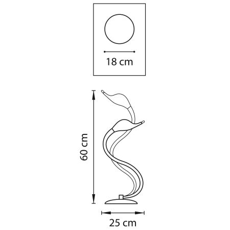 Настольная лампа Cigno Collo Lightstar 751926, артикул 751926