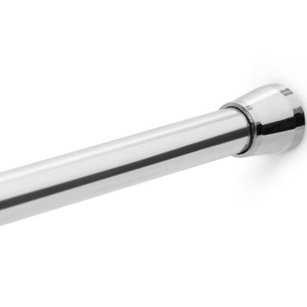 Карниз для ванной нержавеющая сталь 125-230см.