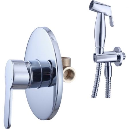 Гигиенический душ со смесителем Swedbe Platta 5525 Хром, артикул 5525