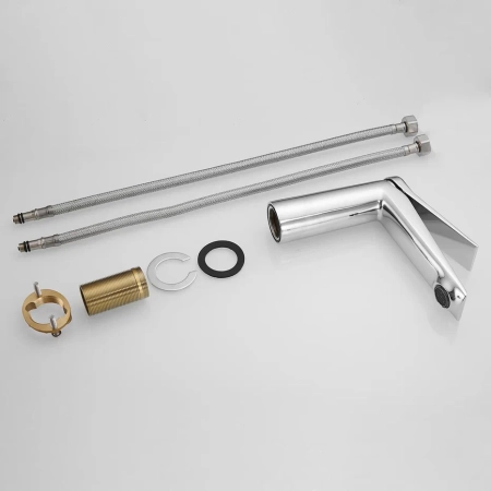 Смеситель для раковины Shevanik S8401, хром