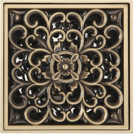 Трап для душа Veragio Canyon VR.CAN-2007.BR с решеткой Бронза, артикул VR.CAN-2007.BR