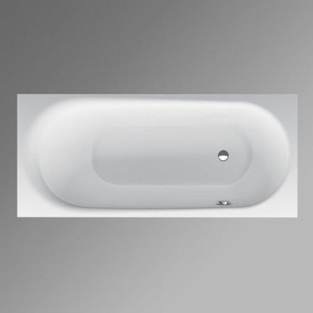 BETTE Comodo Ванна 170х75х45 с шумоизоляцией, , область ног ванны справа, перелив спереди (для удлиненного слив-перелива) белая, артикул 1620-000