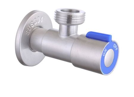 Угловой вентиль синий 3/4 Fmark (FS(006)10), артикул FS(006)10