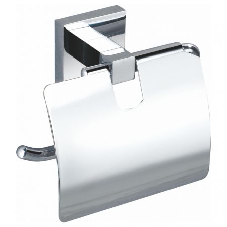 Держатель для туалетной бумаги с крышкой WONZON & WOGHAND POLO, Хром (WW-8926)