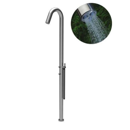 Fima Carlo Frattini Outdoor Душевая колонна с одним выходом OUTSIDE, цвет: нержавеющая сталь, артикул F5970X2RINOX