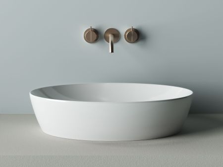 Умывальник чаша накладная овальная Element 610*410*150мм CN5018