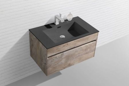 Тумба под раковину Vincea Chiara VMC-1C800NW подвесная N.Wood, артикул VMC-1C800NW