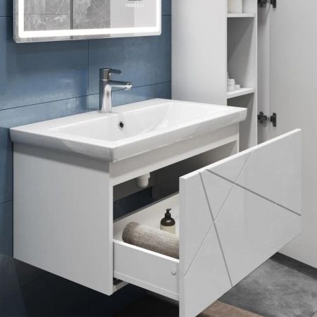 Тумба под раковину подвесная VIGO Geometry 035, 80 см, артикул 035