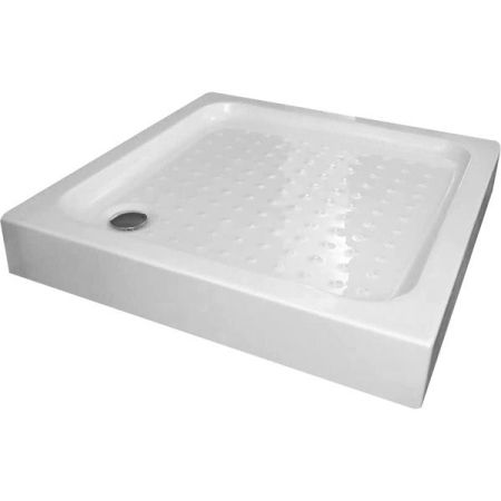 Акриловый поддон для душа Gemy 80х80х16 квадратный Белый, артикул ST15A