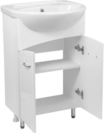 Тумба под раковину Cersanit Erica 55 Белая F-SU-ERN-ERI55, артикул F-SU-ERN-ERI55
