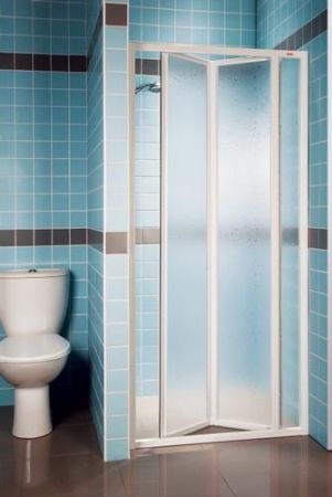 Душевая дверь в нишу Ravak Supernova SDZ3-90 белая+Транспарент