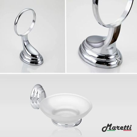Мыльница Maretti Karla KA8012010, хром, артикул KA8012010