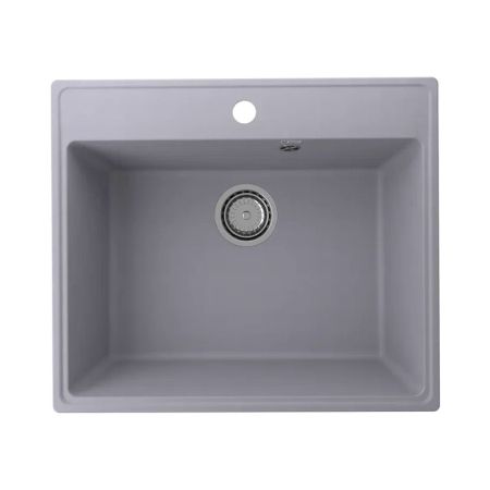 Кухонная мойка Ulgran Quartz Forte 580-05, бетон, артикул Forte 580-05